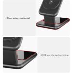 Y10 3-in-1 15W Magnetic Wireless Charger Stand, Zinc Alloy - Image 10