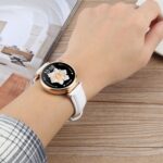 Leather Watch Strap with Silver Steel Buckle, 14mm to 22mm - Image 5