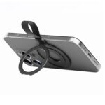 Metal MagSafe Ring Holder with Silicone Band, Double-Sided Magnetic - Image 3