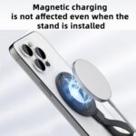 Metal MagSafe Ring Holder with Silicone Band, Double-Sided Magnetic - Image 4