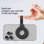 Metal MagSafe Ring Holder with Silicone Band, Double-Sided Magnetic - Image 5