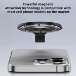 Metal MagSafe Ring Holder with Silicone Band, Double-Sided Magnetic - Image 7