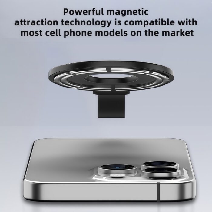 Metal MagSafe Ring Holder with Silicone Band, Double-Sided Magnetic - Image 7