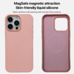 Liquid Silicone Phone MagSafe Case, For iPhone 13 Pro - Image 3