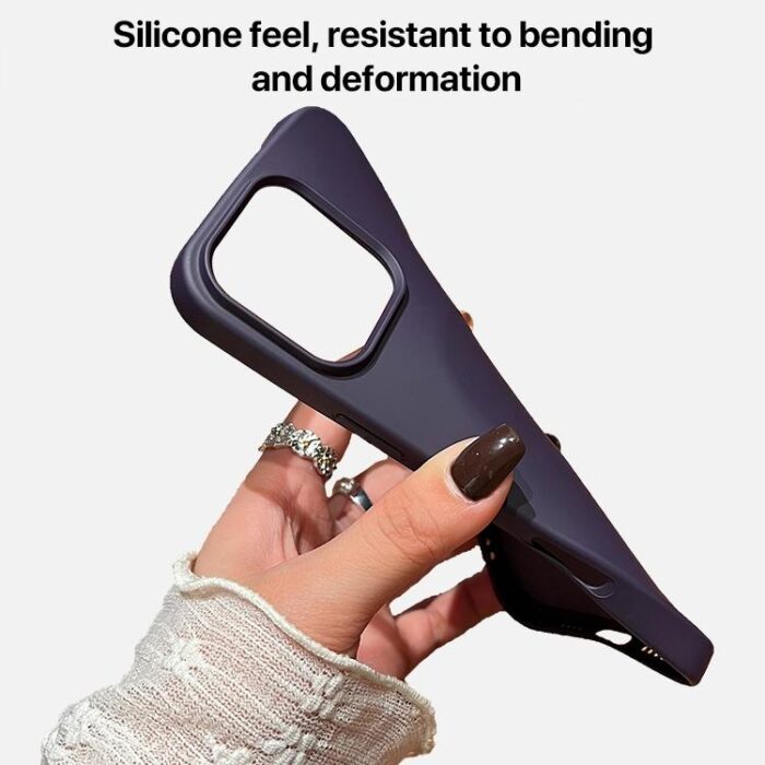 Liquid Silicone Phone MagSafe Case, For iPhone 14 - Image 5