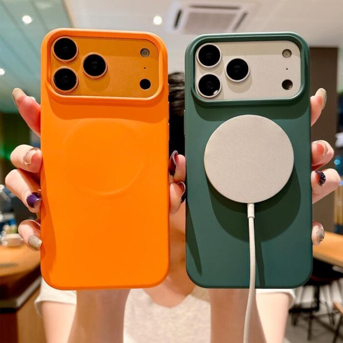 Liquid Silicone Phone MagSafe Case, For iPhone 12 Pro Max - Image 7