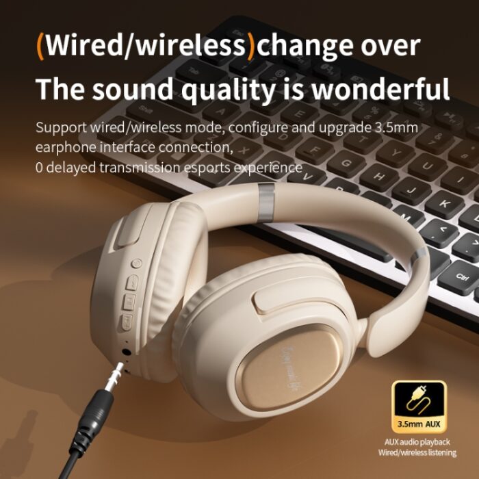 BH900 Over-Ear Wireless Bluetooth Headphones, Noise Reduction, 40 mm - Image 6