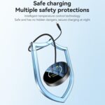Yesido DS28 15W Magnetic Wireless Charger with Digital Display - Image 7