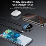 Yesido DS28 15W Magnetic Wireless Charger with Digital Display - Image 10