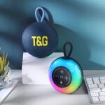 T&G TG-422 Outdoor Bluetooth Speaker, IPX6, RGB Lights, FM - Image 4