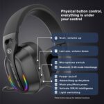 B500 RGB Wireless Gaming Headphones with Mic, Bluetooth 5.4 - Image 4