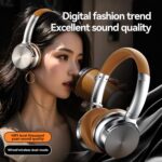 A53 Retro Metal ANC Bluetooth Headphones, Foldable, Bluetooth 5.3 - Image 2