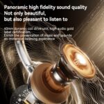 A53 Retro Metal ANC Bluetooth Headphones, Foldable, Bluetooth 5.3 - Image 4