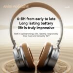 A53 Retro Metal ANC Bluetooth Headphones, Foldable, Bluetooth 5.3 - Image 5