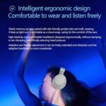 BT65 Over-Ear ANC Wireless Headphones, Foldable, Bluetooth 5.4 - Image 2