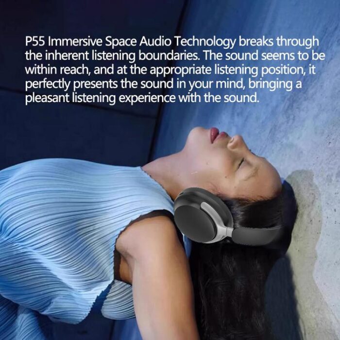 BT65 Over-Ear ANC Wireless Headphones, Foldable, Bluetooth 5.4 - Image 3