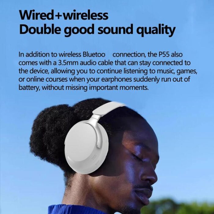 BT65 Over-Ear ANC Wireless Headphones, Foldable, Bluetooth 5.4 - Image 6