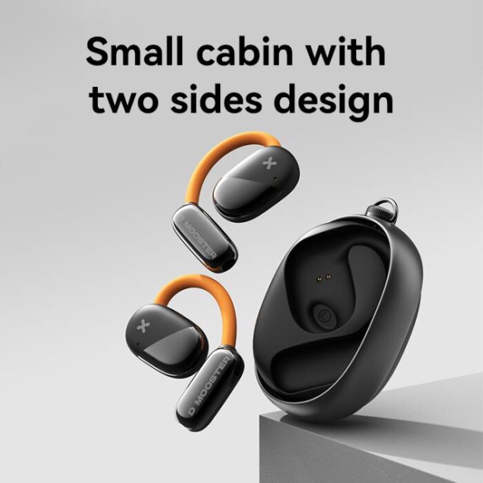Dmooster D72 Open-Ear ANC Earbuds, Bluetooth 5.4, Dual Device, LED - Image 2
