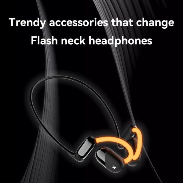 Dmooster D72 Open-Ear ANC Earbuds, Bluetooth 5.4, Dual Device, LED - Image 4