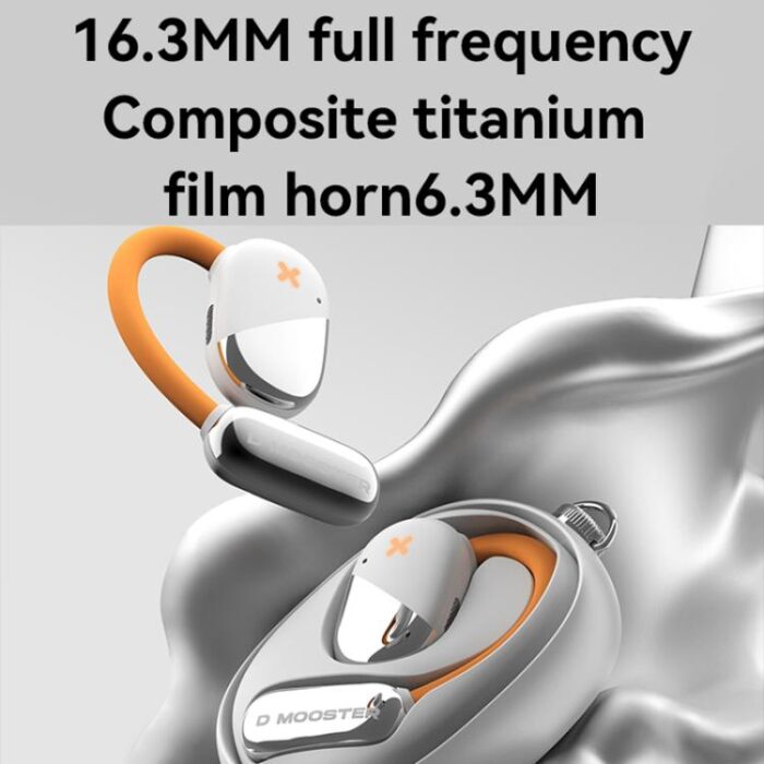Dmooster D72 Open-Ear ANC Earbuds, Bluetooth 5.4, Dual Device, LED - Image 8
