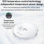 Yesido DS24 15W Qi2 Magnetic Wireless Charger, Aluminium - Image 6