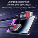 Yesido CA129L USB to Lightning Charging Cable, 1.2 m, 2.4A - Image 8