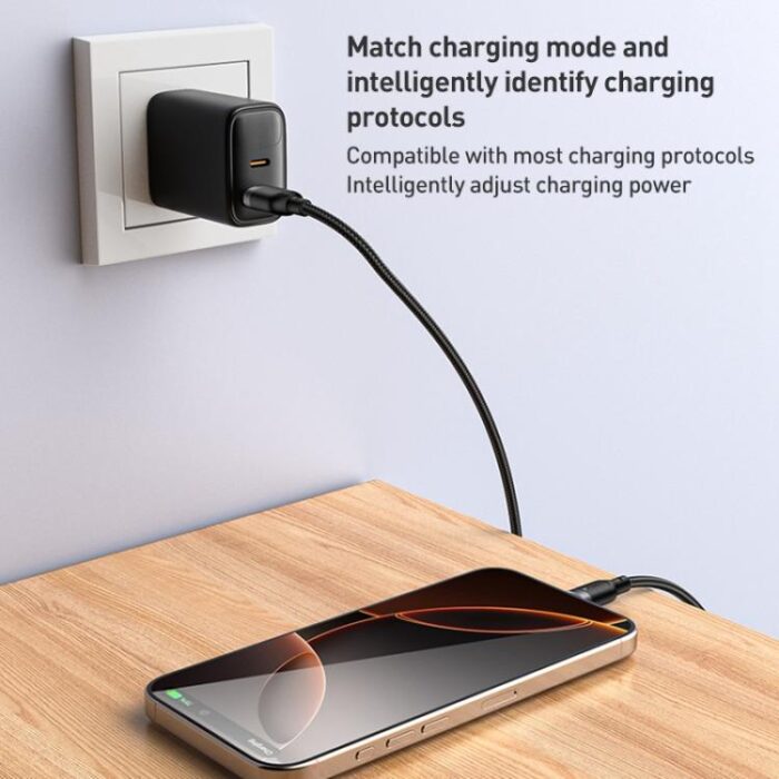 Yesido USB-A to USB-C Charging Cable, 3A, 0.3 m to 3 m - Image 4