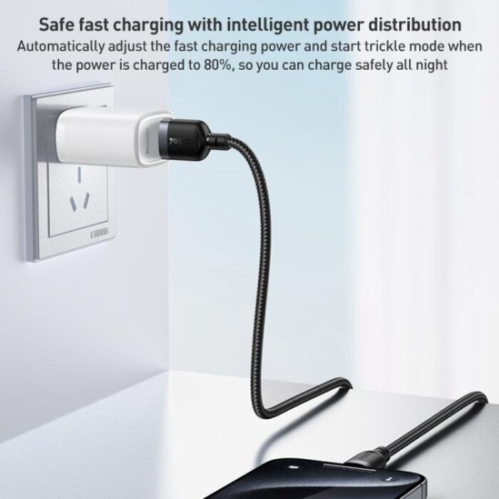 Yesido USB-A to USB-C Charging Cable, 3A, 0.3 m to 3 m - Image 6