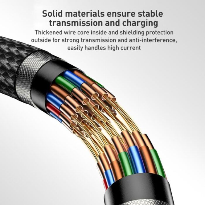 Yesido USB-A to USB-C Charging Cable, 3A, 0.3 m to 3 m - Image 7