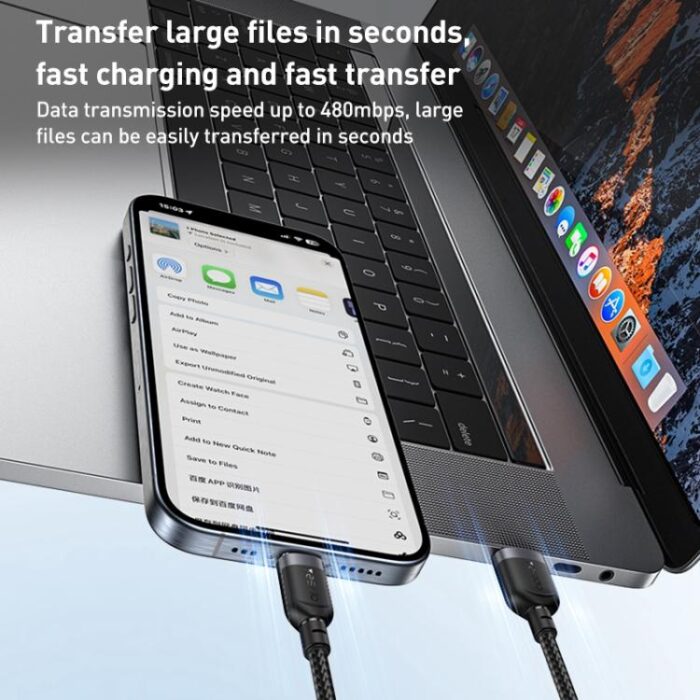 Yesido USB-A to USB-C Charging Cable, 3A, 0.3 m to 3 m - Image 8