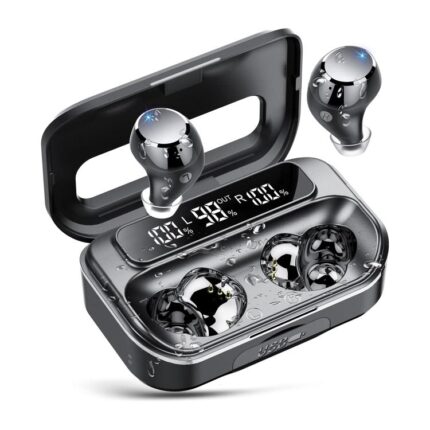Q26 Noise Reduction Sports Earbuds, 7h Music, 1800 mAh Case