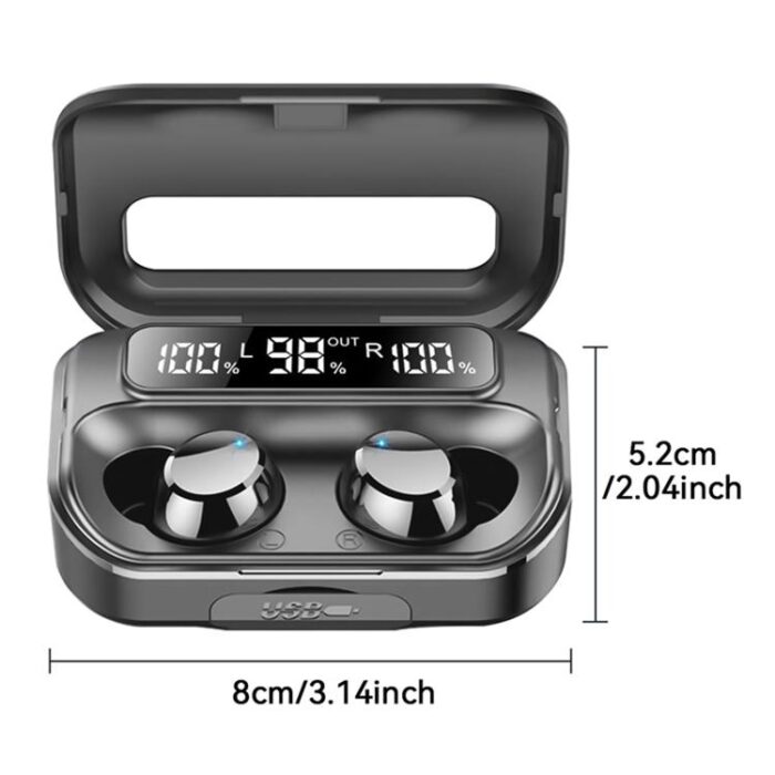 Q26 Noise Reduction Sports Earbuds, 7h Music, 1800 mAh Case - Image 2