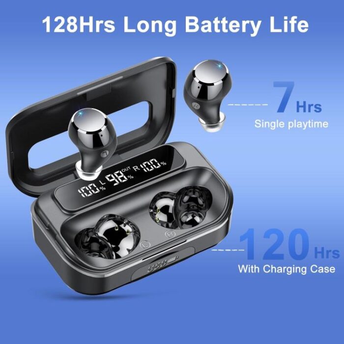 Q26 Noise Reduction Sports Earbuds, 7h Music, 1800 mAh Case - Image 4