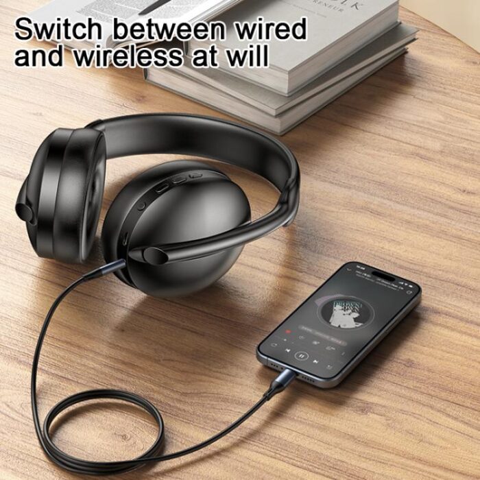 Yesido EP08 ANC Noise Cancelling Bluetooth Headphones, 8h, USB-C - Image 7