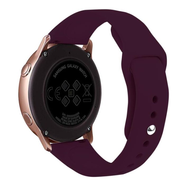 Kalebol 20mm Reverse Buckle Silicone Watch Strap - Image 2