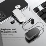 K68 Collar Clip Single-Ear Bluetooth Headset, Meeting Recording, 12h - Image 6