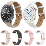 Leather Watch Strap with Rose Gold Buckle, 18mm / 20mm - Image 3