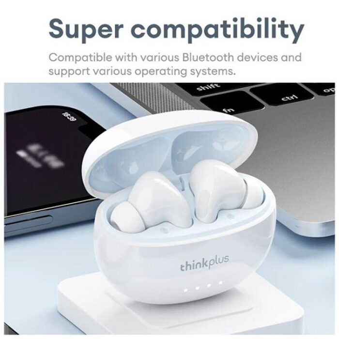 Lenovo LP5 Pro True Wireless Earbuds, Bluetooth 5.4, 18h with Case - Image 10