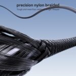 JOYROOM S-A28 Braided Fast Charging Cable, 2 m, 60W, USB-C or Lightning - Image 5