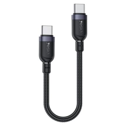 Yesido 60W USB-C to USB-C Braided Cable, 0.3 m to 3 m