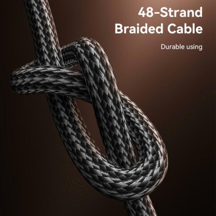 Yesido 60W USB-C to USB-C Braided Cable, 0.3 m to 3 m - Image 7