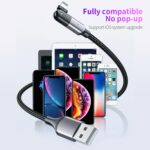 Right-Angle Lightning Charging Cable, 180-Degree Rotating, 1.2 m or 2 m - Image 15