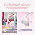 ONIKUMA GT838 Tri-Mode Wireless Gaming Headphones, 2.4G and Bluetooth - Image 3