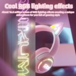 ONIKUMA GT838 Tri-Mode Wireless Gaming Headphones, 2.4G and Bluetooth - Image 4