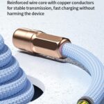WK WDC-70 65W USB-C Lanyard Cable, 1.6 m - Image 4