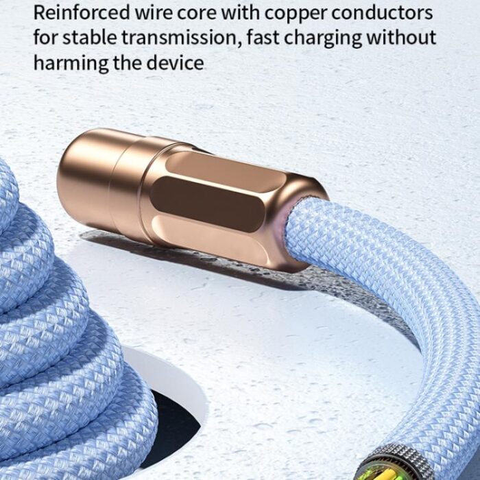 WK WDC-70 65W USB-C Lanyard Cable, 1.6 m - Image 4
