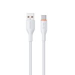 WK WDC-91a 66W USB-A to USB-C Silicone Cable, 1 m