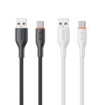WK WDC-91a 66W USB-A to USB-C Silicone Cable, 1 m - Image 2