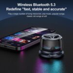 Yesido YSW32 Magnetic Mini Speaker and Phone Stand, RGB, TWS - Image 8