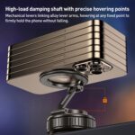 G712 Vacuum Suction Magnetic Car Phone Holder, Three-Axis Folding Arm - Image 6